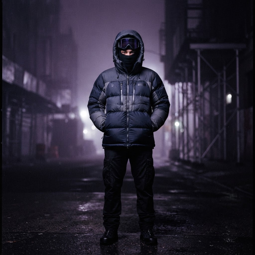 B23 jacket, front view